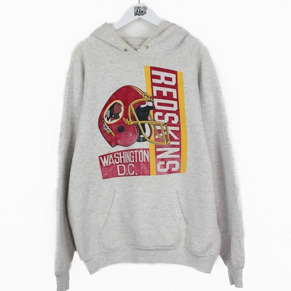 Fruit of the Loom Other - Washington Redskins Light Grey Printed Hoodie (XL)